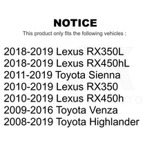 Charger l&#39;image dans la galerie, Kit de rotules avant pour Toyota Highlander Lexus Sienna RX350 Venza RX450h 