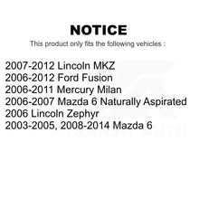Load image into Gallery viewer, Front Ball Joints Pair For Ford Fusion Mazda 6 Lincoln MKZ Mercury Milan Zephyr