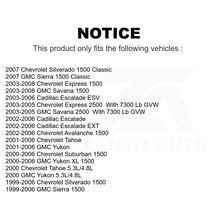 Charger l&#39;image dans la galerie, Front Ball Joints Pair For Chevrolet Silverado 1500 GMC Tahoe Sierra Suburban XL