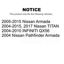 Charger l&#39;image dans la galerie, Front Ball Joints Pair For Nissan Titan Armada INFINITI QX56 Pathfinder TITAN
