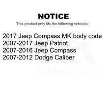 Charger l&#39;image dans la galerie, Front Suspension Control Arm And Ball Joint Kit For Jeep Patriot Compass Dodge