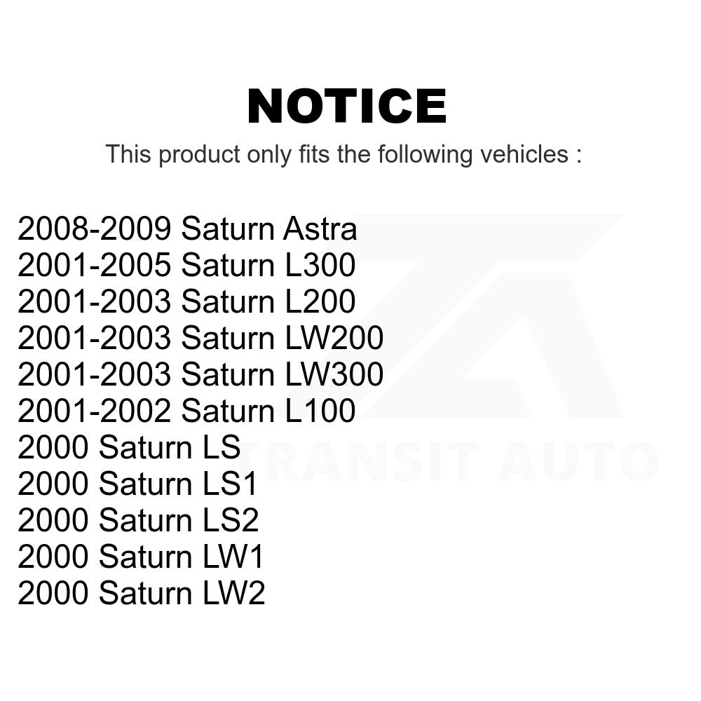 Front Suspension Control Arm Ball Joint Kit For Saturn L200 L300 Astra LS1 L100