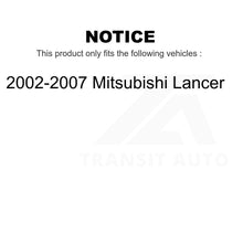 Charger l&#39;image dans la galerie, Front Suspension Control Arm And Ball Joint Kit For 2002-2007 Mitsubishi Lancer