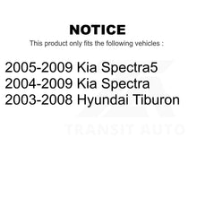 Load image into Gallery viewer, Front Suspension Control Arm And Ball Joint Kit For Kia Spectra Hyundai Tiburon