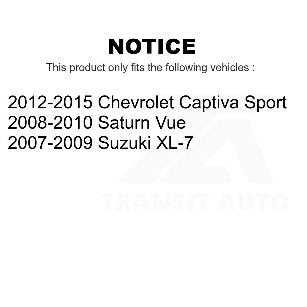 Front Suspension Control Arm And Ball Joint Kit For Saturn Vue Chevrolet Captiva