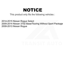 Charger l&#39;image dans la galerie, Front Suspension Control Arm And Ball Joint Kit For Nissan Rogue Select 370Z