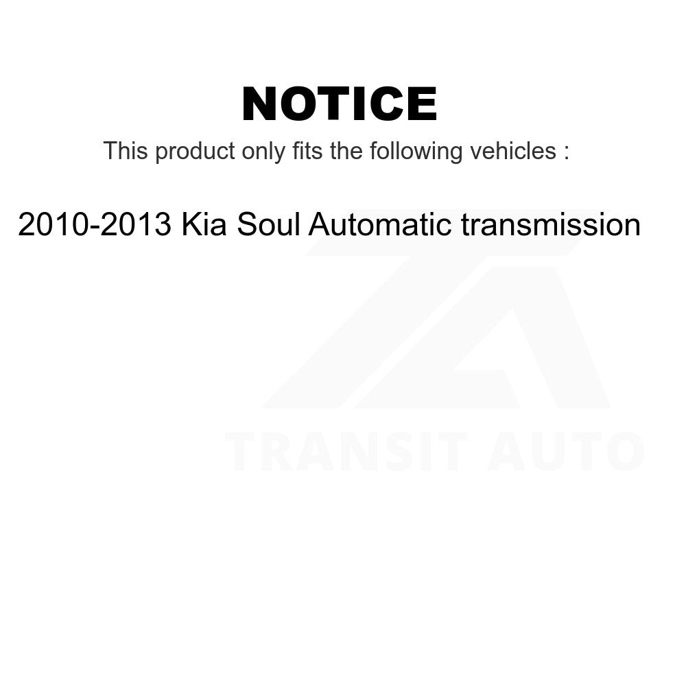 Front Suspension Control Arm Ball Joint Kit For Kia Soul Automatic transmission