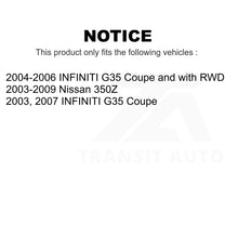 Charger l&#39;image dans la galerie, Front Suspension Control Arm And Ball Joint Kit For INFINITI G35 Nissan 350Z