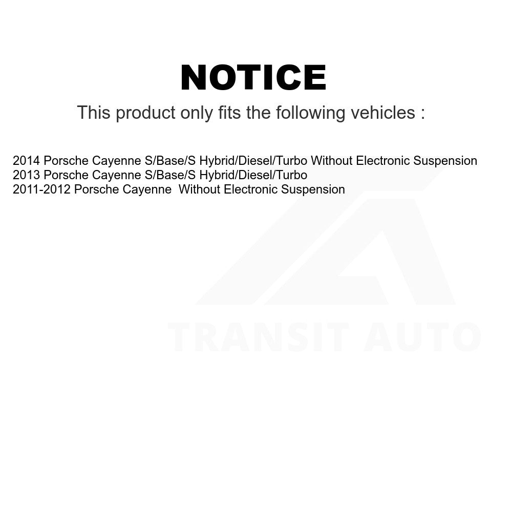 Front Suspension Control Arm & Ball Joint Assembly Link Kit For Porsche Cayenne