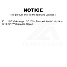 Charger l&#39;image dans la galerie, Front Suspension Control Arm And Ball Joint Link Kit For Volkswagen Tiguan CC