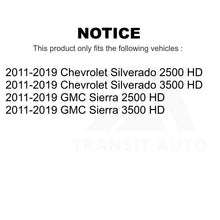 Charger l&#39;image dans la galerie, Front Ball Joints Pair For 2011-2019 Chevrolet Silverado 2500 HD GMC Sierra 3500