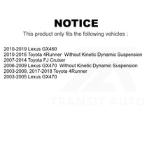 Charger l&#39;image dans la galerie, Kit de rotules de Suspension avant, pour Toyota 4Runner Lexus GX460 FJ Cruiser GX470 