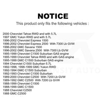 Charger l&#39;image dans la galerie, Kit de rotules avant pour Chevrolet C1500 GMC Tahoe C2500 banlieue Yukon Express 