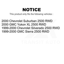 Charger l&#39;image dans la galerie, Kit de rotules avant pour Chevrolet Silverado 2500 GMC Sierra banlieue Yukon XL 