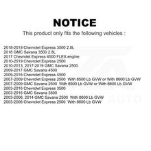 Charger l&#39;image dans la galerie, Kit de rotules de Suspension avant, pour Chevrolet Express 2500 3500 GMC Savana 4500 