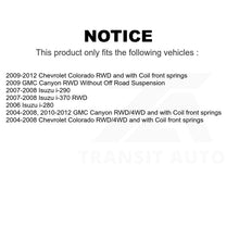 Charger l&#39;image dans la galerie, Front Ball Joints Kit For Chevrolet Colorado GMC Canyon Isuzu i-290 i-280 i-370