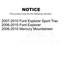 Charger l&#39;image dans la galerie, Front Steering Tie Rod End Kit For Ford Explorer Sport Trac Mercury Mountaineer