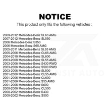 Charger l&#39;image dans la galerie, Front Tie Rod End Kit For Mercedes-Benz S430 S500 SL500 SL550 SL55 AMG CL500 S55