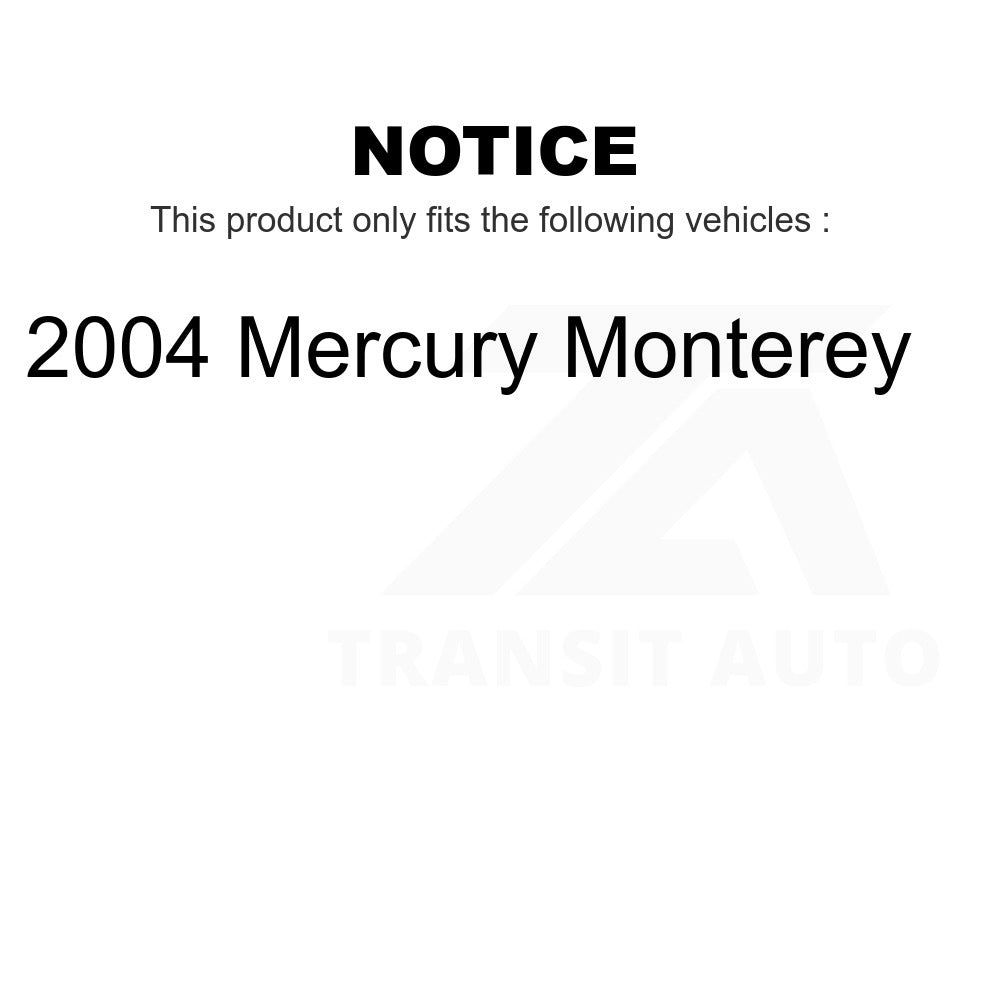 Front Rear Suspension Stabilizer Bar Link Kit For 2004 Mercury Monterey