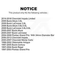 Charger l&#39;image dans la galerie, Front Rear Suspension Bar Link Kit For Chevrolet Impala Buick Pontiac Grand Prix