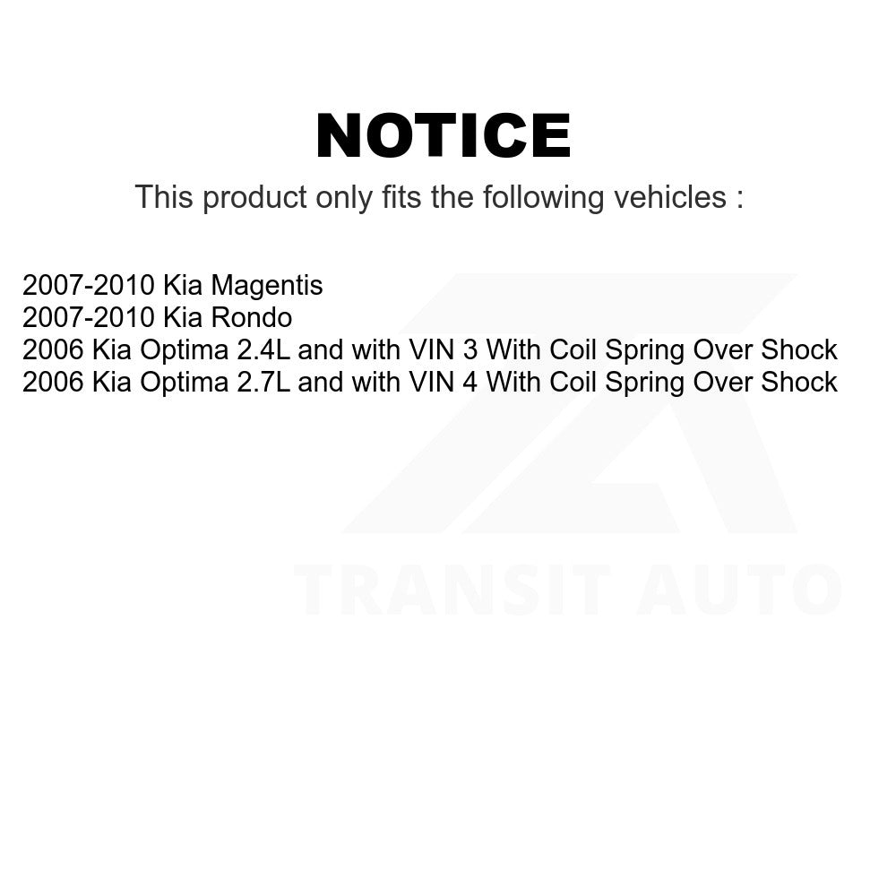 Front Rear Suspension Stabilizer Bar Link Kit For Kia Rondo Optima Magentis