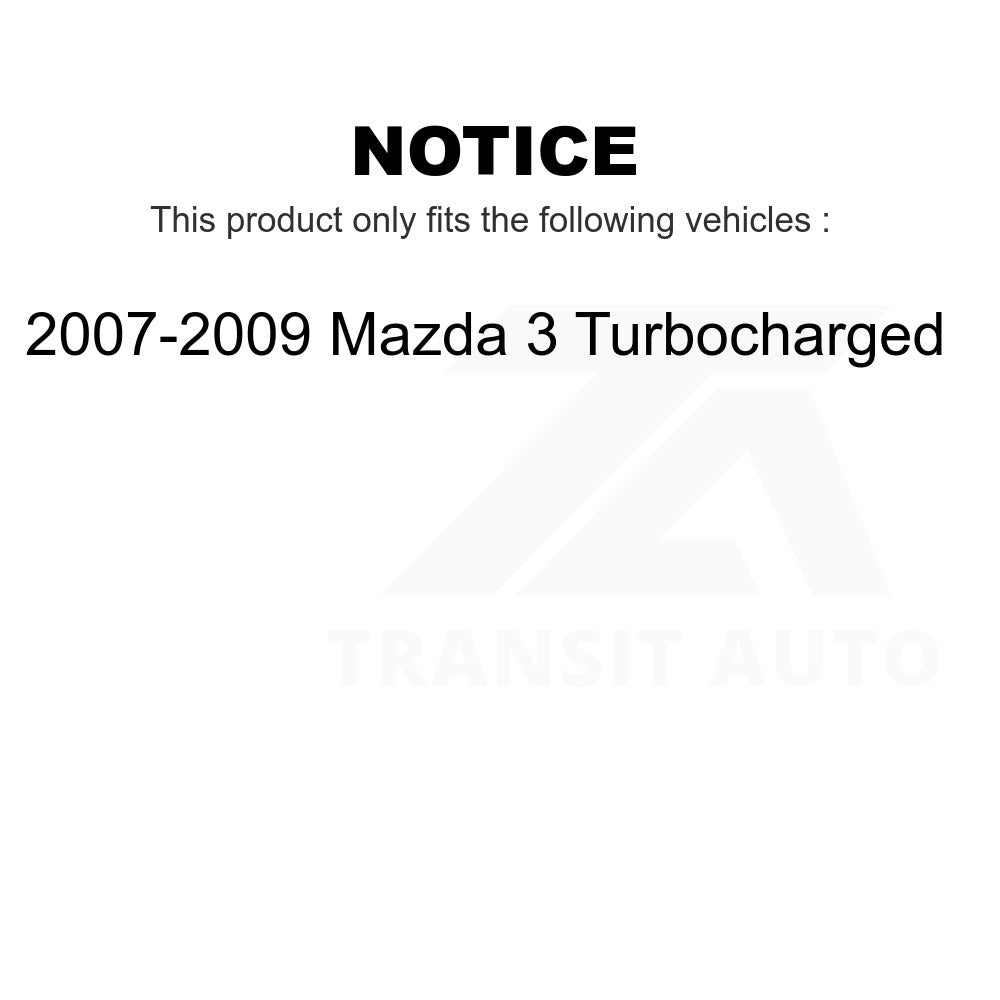 Front Rear Suspension Stabilizer Bar Link Kit For 2007-2009 Mazda 3 Turbocharged