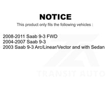 Charger l&#39;image dans la galerie, Front Rear Suspension Stabilizer Bar Link Kit For Saab 9-3