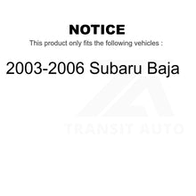 Charger l&#39;image dans la galerie, Front Rear Suspension Stabilizer Bar Link Kit For 2003-2006 Subaru Baja