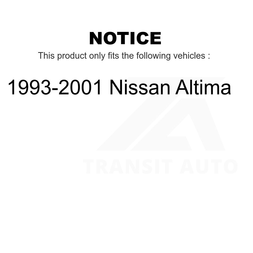 Front Rear Suspension Stabilizer Bar Link Kit For 1993-2001 Nissan Altima