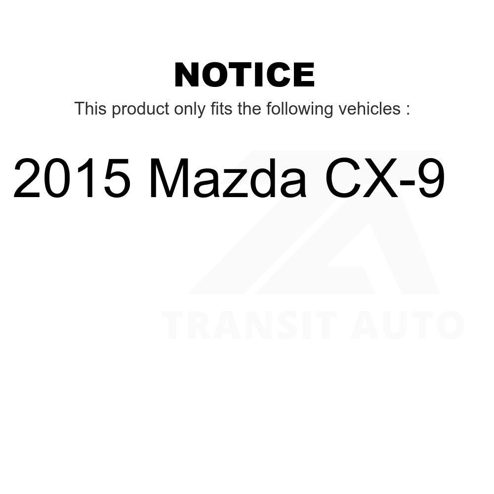 Front Rear Suspension Stabilizer Bar Link Kit For 2015 Mazda CX-9