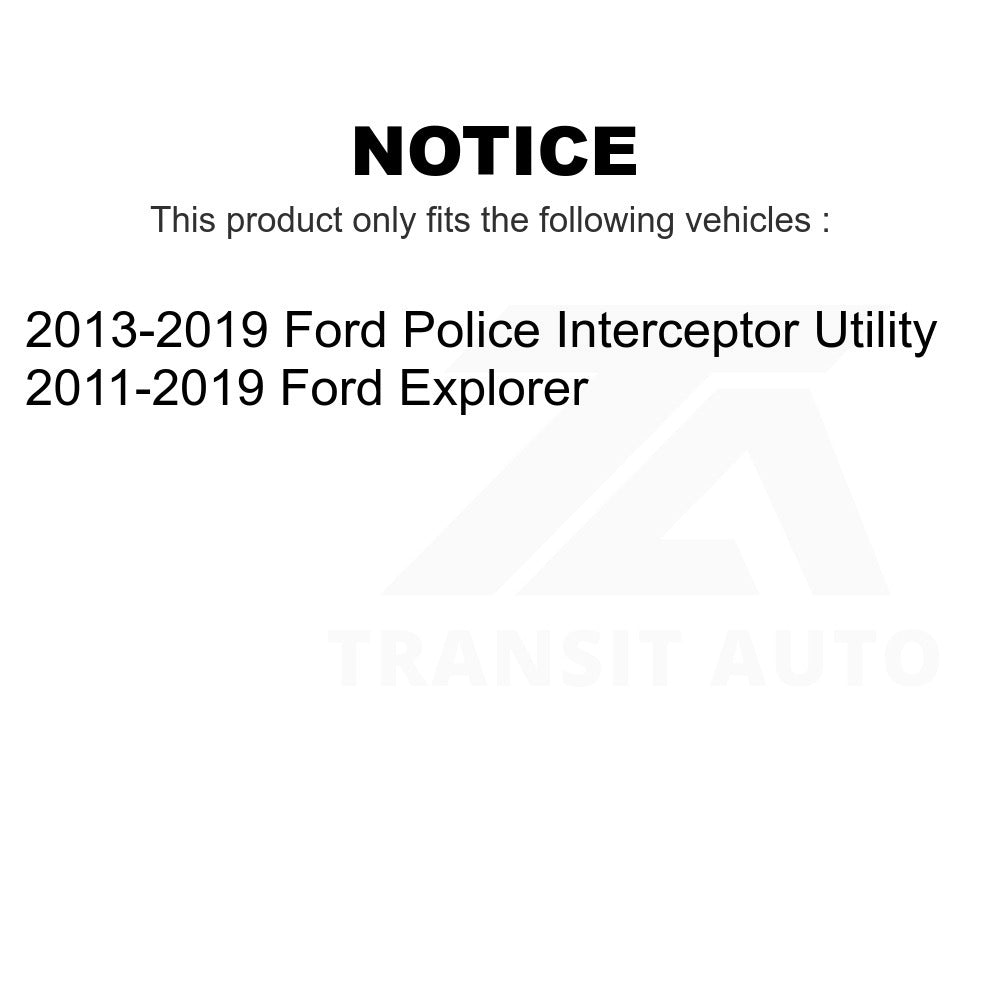 Front Rear Suspension Bar Link Kit For Ford Explorer Police Interceptor Utility