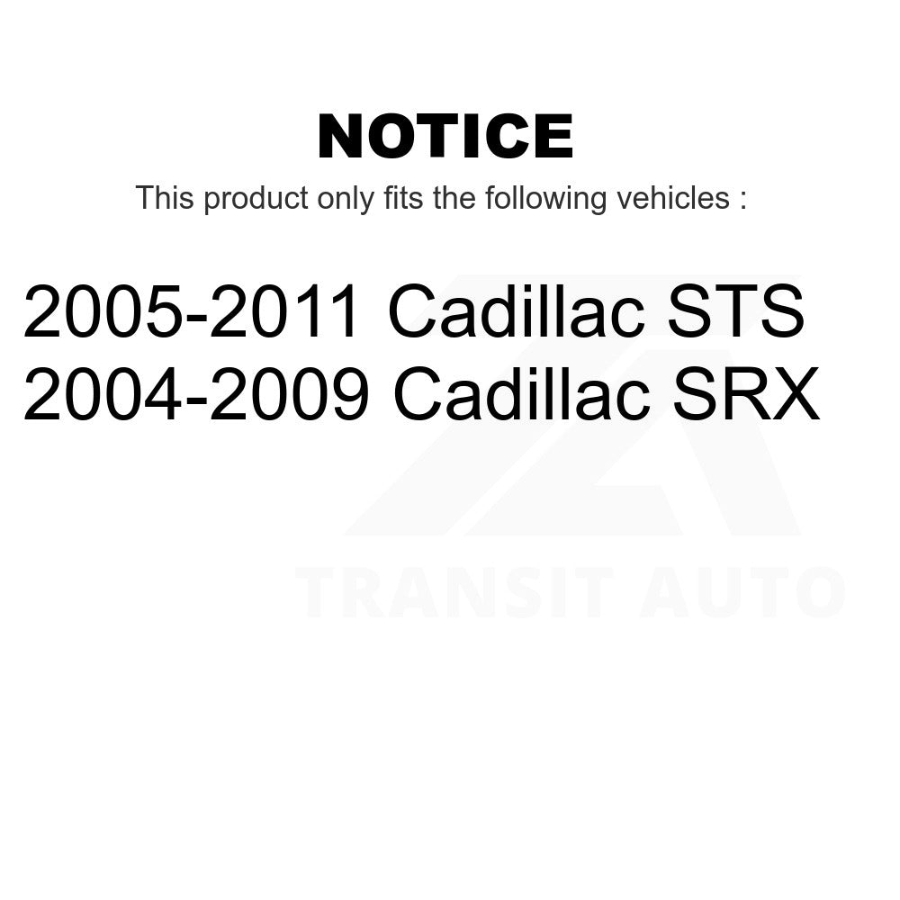 Front Rear Suspension Stabilizer Bar Link Kit For Cadillac SRX STS