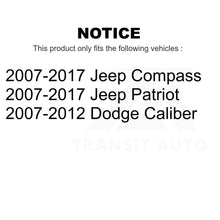 Load image into Gallery viewer, Rear Suspension Trailing Arm Bushing Pair For Jeep Patriot Compass Dodge Caliber