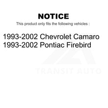 Charger l&#39;image dans la galerie, Front Ball Joint Tie Rod End Kit For 1993-2002 Chevrolet Camaro Pontiac Firebird