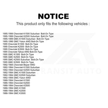 Load image into Gallery viewer, Front Ball Joint &amp; Tie Rod End Kit For Chevrolet K1500 GMC Suburban K2500 K3500
