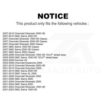 Charger l&#39;image dans la galerie, Front Ball Joint Tie Rod End Kit For Chevrolet Silverado 2500 HD GMC Sierra 3500