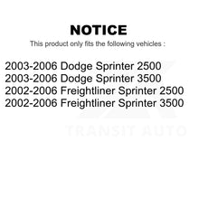 Charger l&#39;image dans la galerie, Front Ball Joint And Tie Rod End Kit For Sprinter 2500 Freightliner Dodge 3500