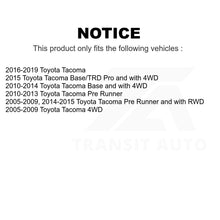 Load image into Gallery viewer, Front Suspension Ball Joint And Tie Rod End Kit For Toyota Tacoma