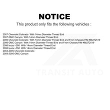 Charger l&#39;image dans la galerie, Front Ball Joint &amp; Tie Rod End Kit For Chevrolet Colorado GMC Canyon Isuzu i-280