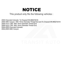 Load image into Gallery viewer, Front Ball Joint &amp; Tie Rod End Kit For Chevrolet Colorado GMC Canyon Isuzu i-280