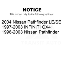 Load image into Gallery viewer, Front Suspension Ball Joint &amp; Tie Rod End Kit For Nissan Pathfinder INFINITI QX4