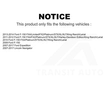 Charger l&#39;image dans la galerie, Front Ball Joint And Tie Rod End Kit For Ford F-150 Expedition Lincoln Navigator