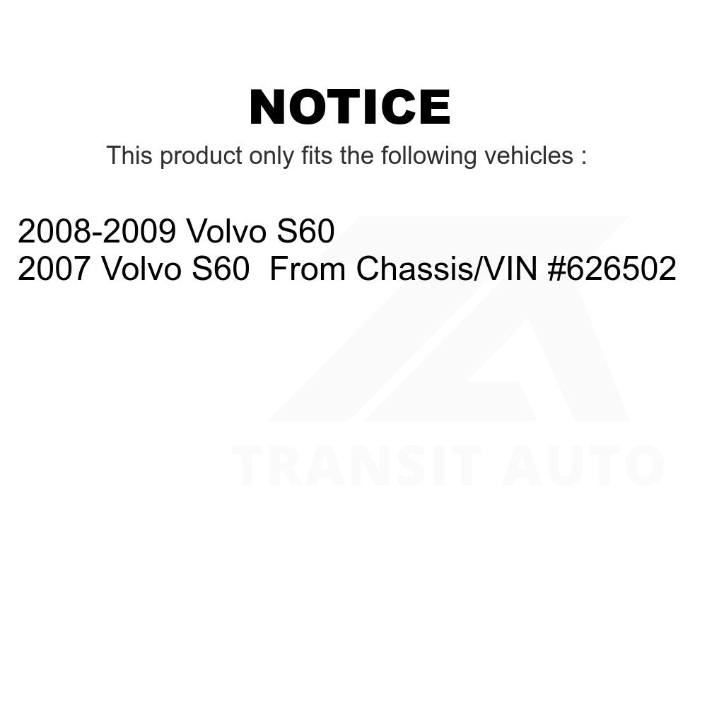 Front Suspension Ball Joint And Tie Rod End Kit For Volvo S60