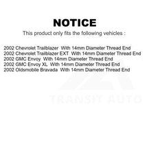 Charger l&#39;image dans la galerie, Front Ball Joint Tie Rod End Kit For Chevrolet Trailblazer GMC Envoy Oldsmobile