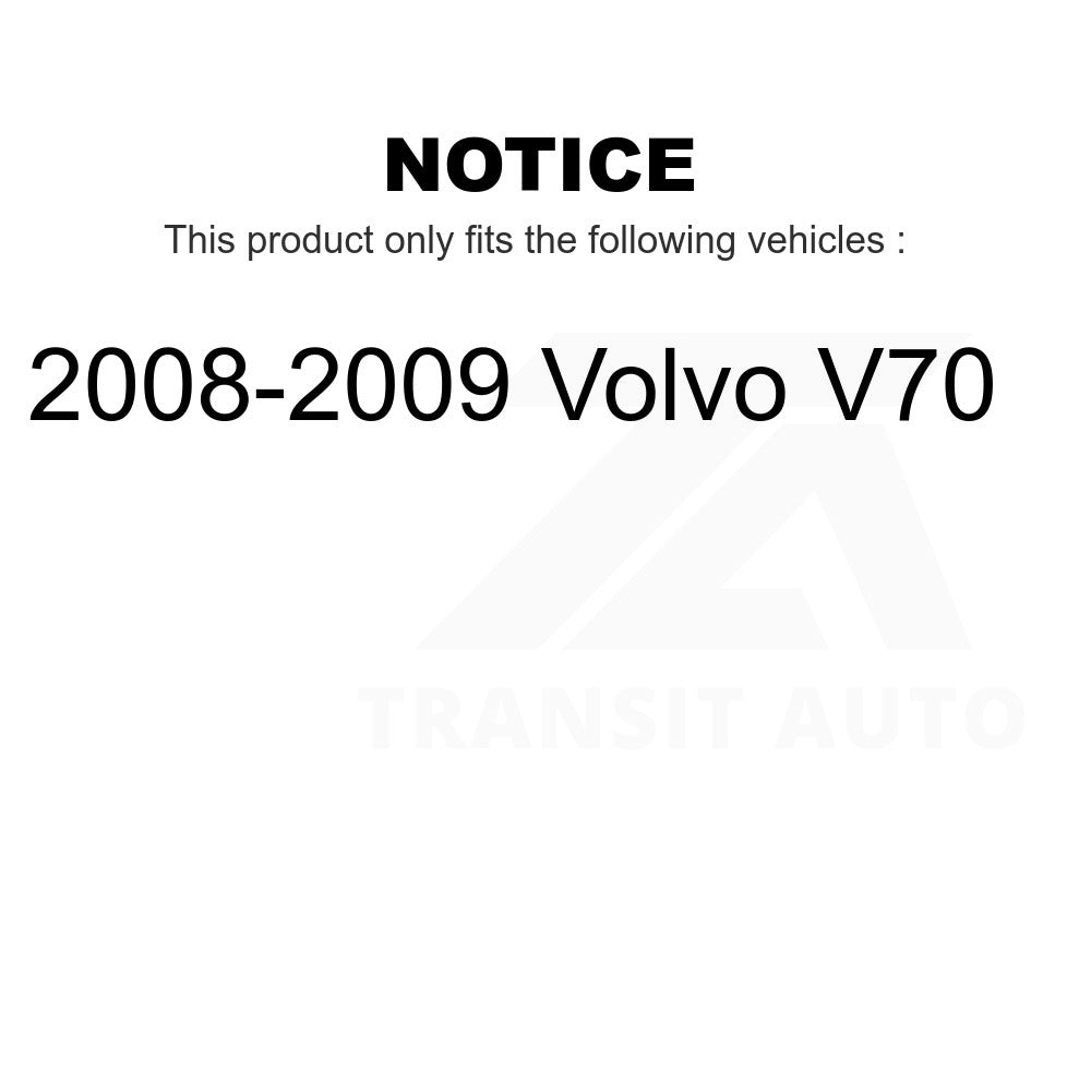 Front Suspension Ball Joint And Tie Rod End Kit For 2008-2009 Volvo V70