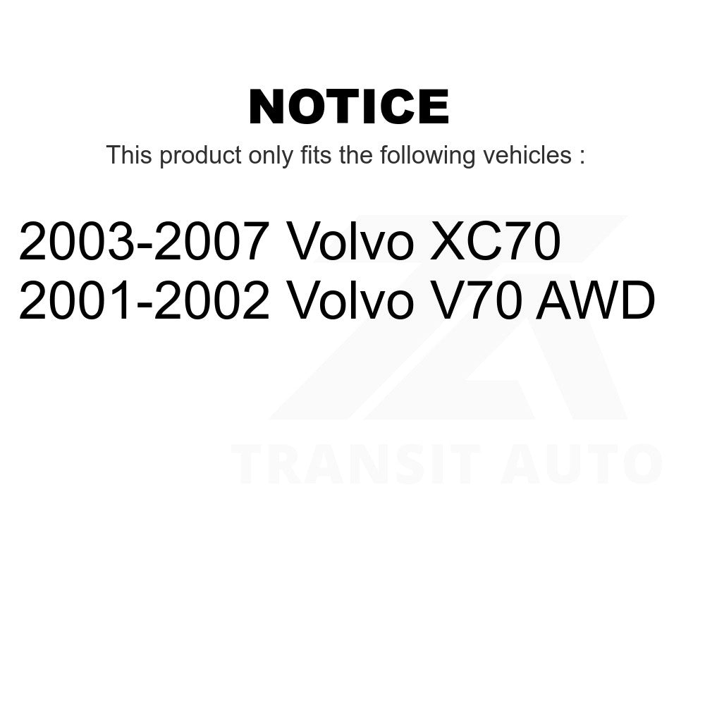 Front Suspension Ball Joint And Tie Rod End Kit For Volvo XC70 V70