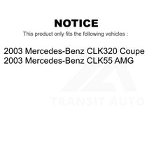 Charger l&#39;image dans la galerie, Front Ball Joint &amp; Tie Rod End Kit For 2003-2003 Mercedes-Benz CLK320 CLK55 AMG