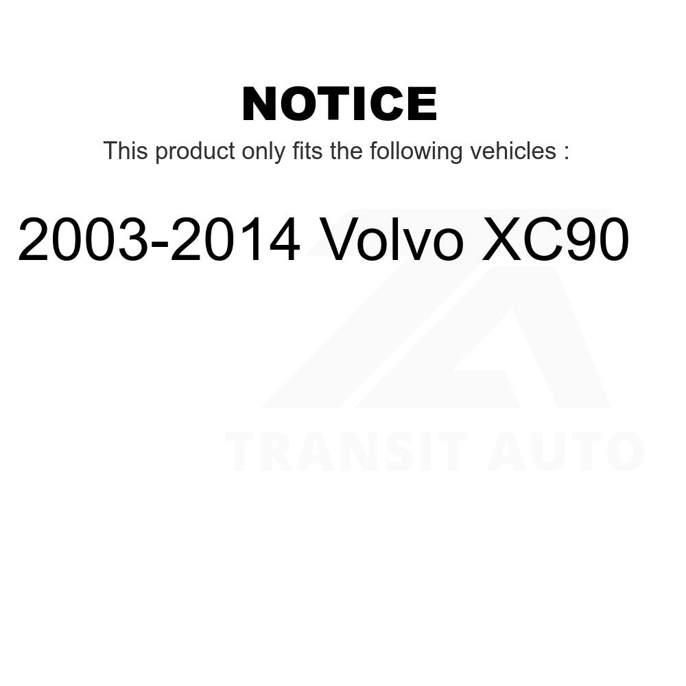 Front Suspension Control Arm And Tie Rod End Kit For 2003-2014 Volvo XC90