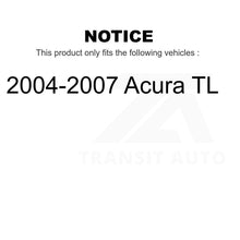 Load image into Gallery viewer, Front Suspension Control Arm And Tie Rod End Kit For 2004-2007 Acura TL