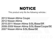 Charger l&#39;image dans la galerie, Front Suspension Control Arm Assembly And Tie Rod End Kit For Nissan Altima